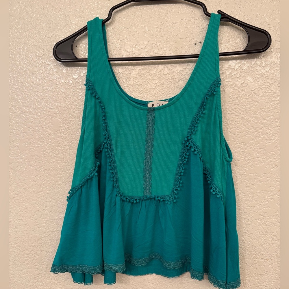 POL ruffled shirt